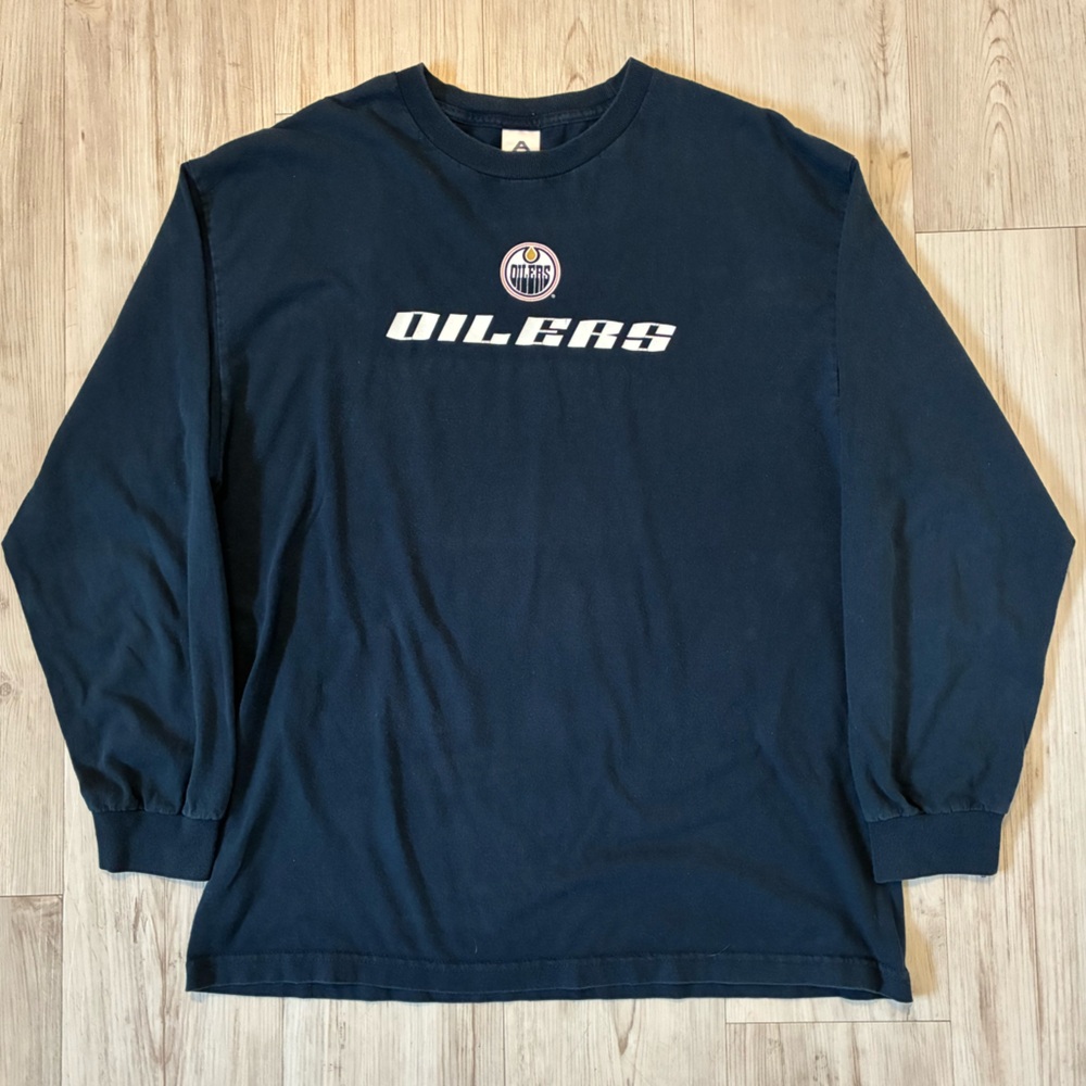 Vintage 00 Oilers Long Sleeve Shirt